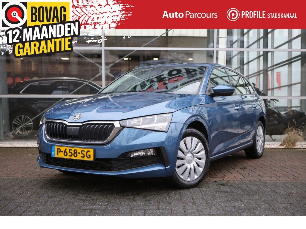 Skoda Scala 1.0 TSI Active (bj 2021), Auto's, Skoda, Bedrijf, Te koop, Scala, ABS, Airbags, Airconditioning, Alarm, Boordcomputer