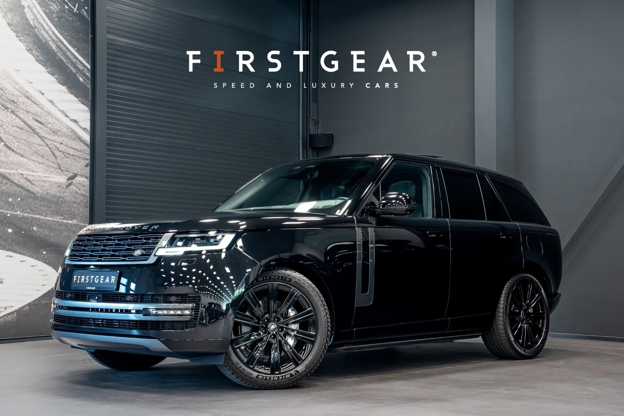 Land Rover Range Rover 3.0 P460e HSE PHEV *Meridian Signatur, Auto's, Automaat, Zwart, Parkeerassistent, Bedrijf