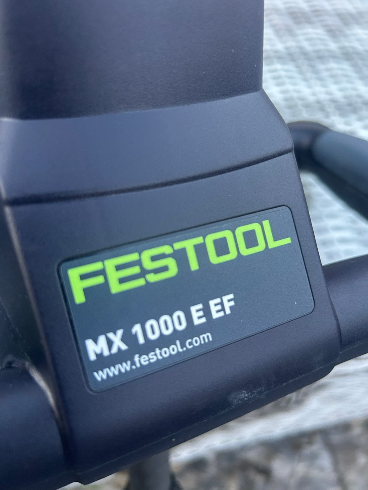 Festool MX 1000 E EF menger - Professionele kwaliteit, Ophalen of Verzenden, Gebruikt