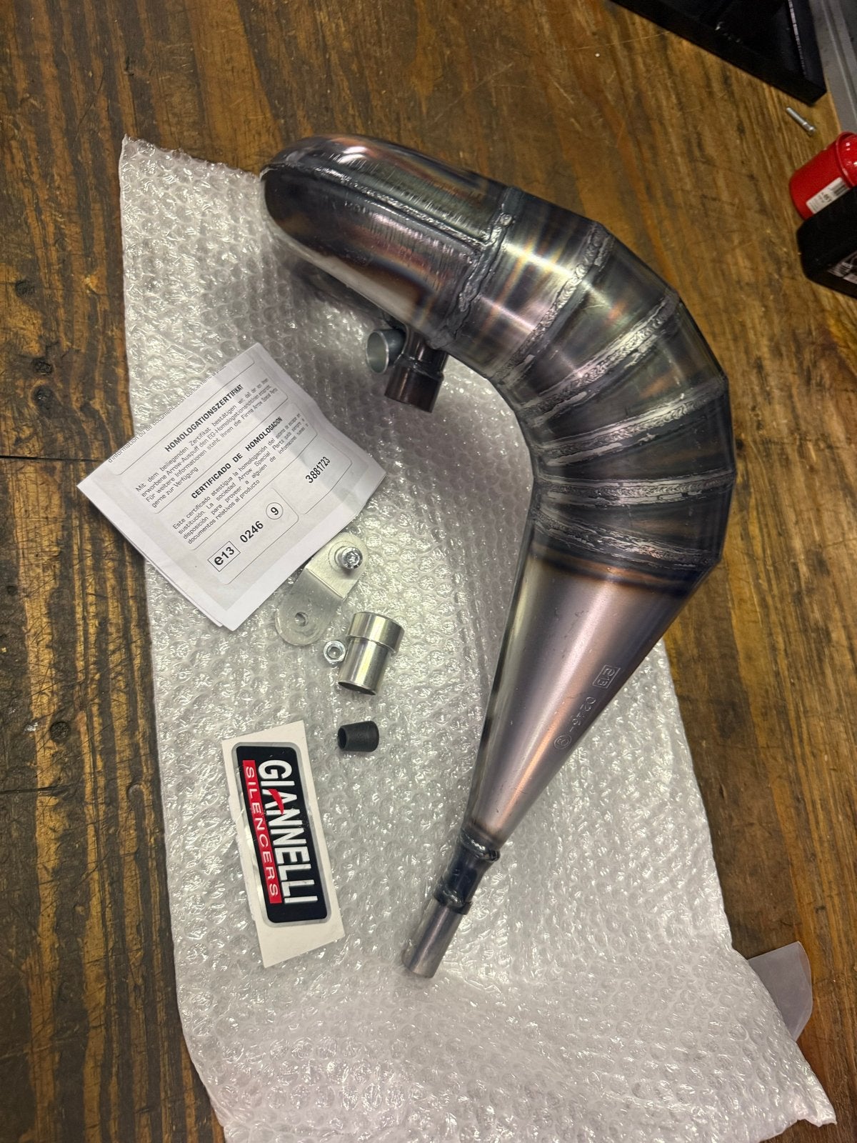 Giannelli uitlaat Yamaha DT 2004-2007 - Nieuw, Nieuw, Uitlaat, Yamaha, Yamaha