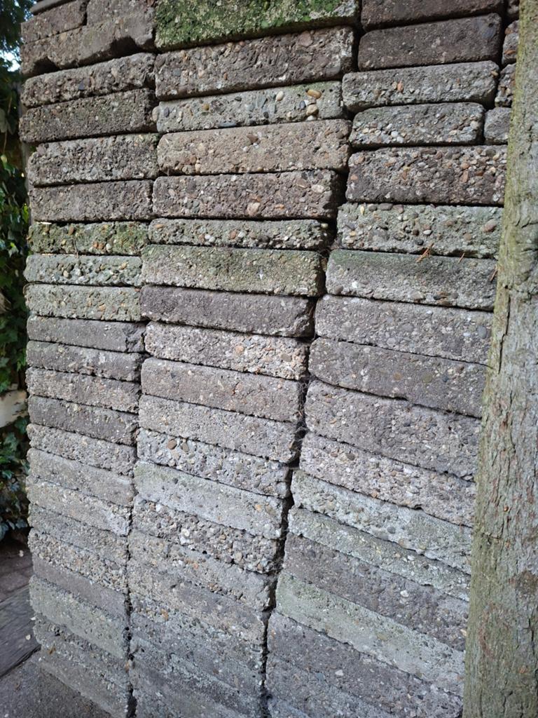 Gebruikte betontegels voor terras of pad, Tuin en Terras, Gebruikt, Ophalen of Verzenden, 10 m² of meer, Beton
