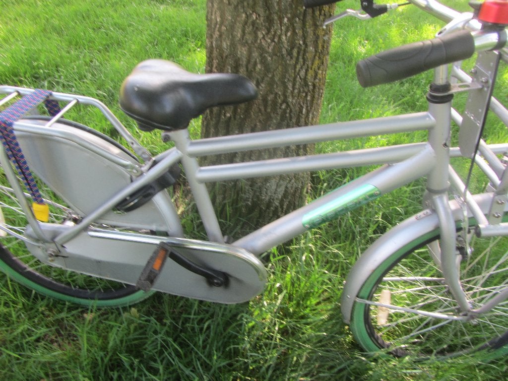 te koop 22 INCH POPAL JONGENS FIETS, Ophalen, Gebruikt, Terugtraprem, 22 inch