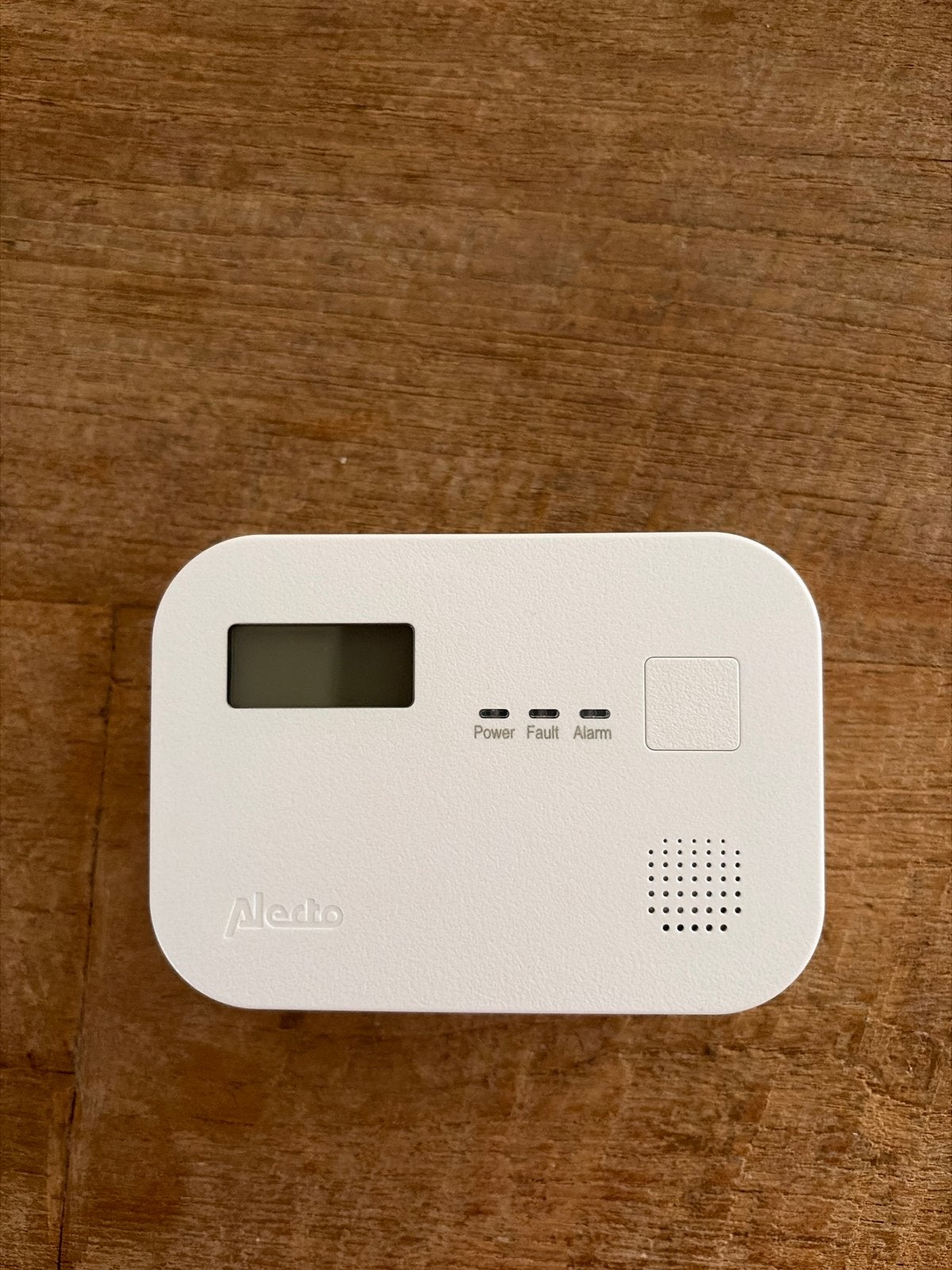 Alecto CO-melder - Koolmonoxidemelder, Ophalen of Verzenden, Zo goed als nieuw, Detector, Sensor of Melder, Overige soorten