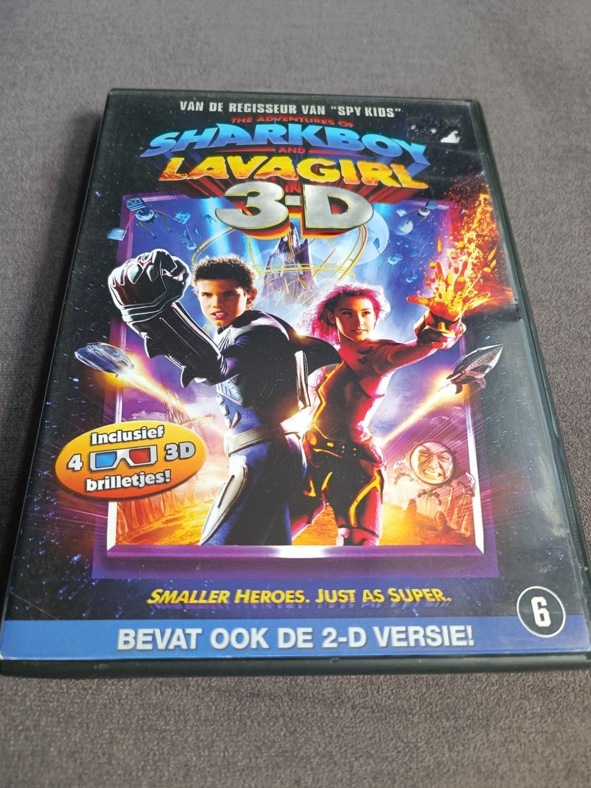 Sharky boy and lava girl 3 d - dvd, Cd's en Dvd's, Alle leeftijden, Ophalen of Verzenden, Zo goed als nieuw