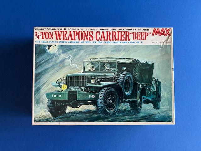 MAX	3503	Dodge WC-51 Weapons Carrier "BEEP"	1/35	VINTAGE, Overige merken, Auto, Verzenden, 1:32 tot 1:50