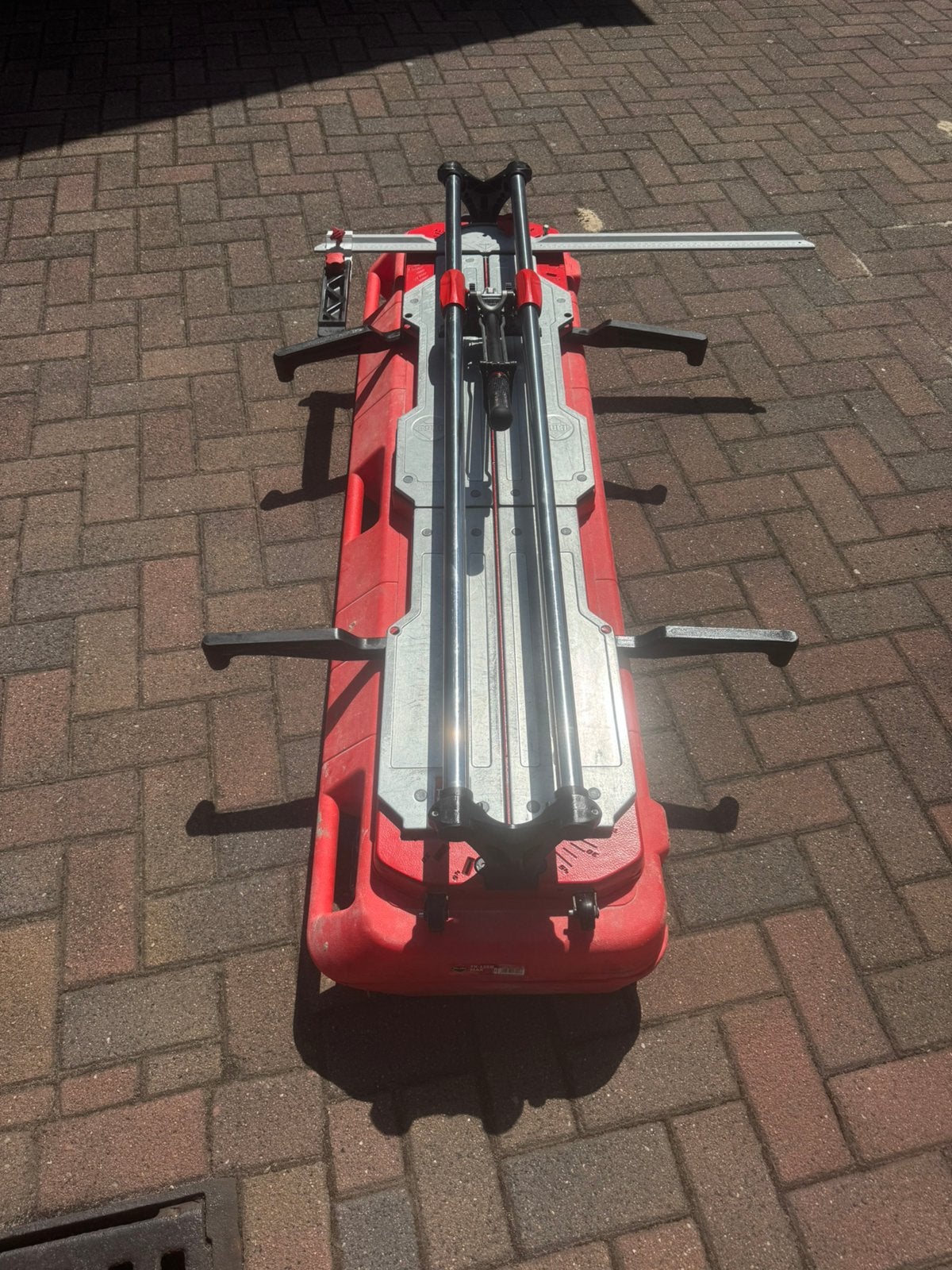 Rubi Tegelsnijder TX 1250 Max | 125cm nieuwstaat, Ophalen of Verzenden, Zo goed als nieuw