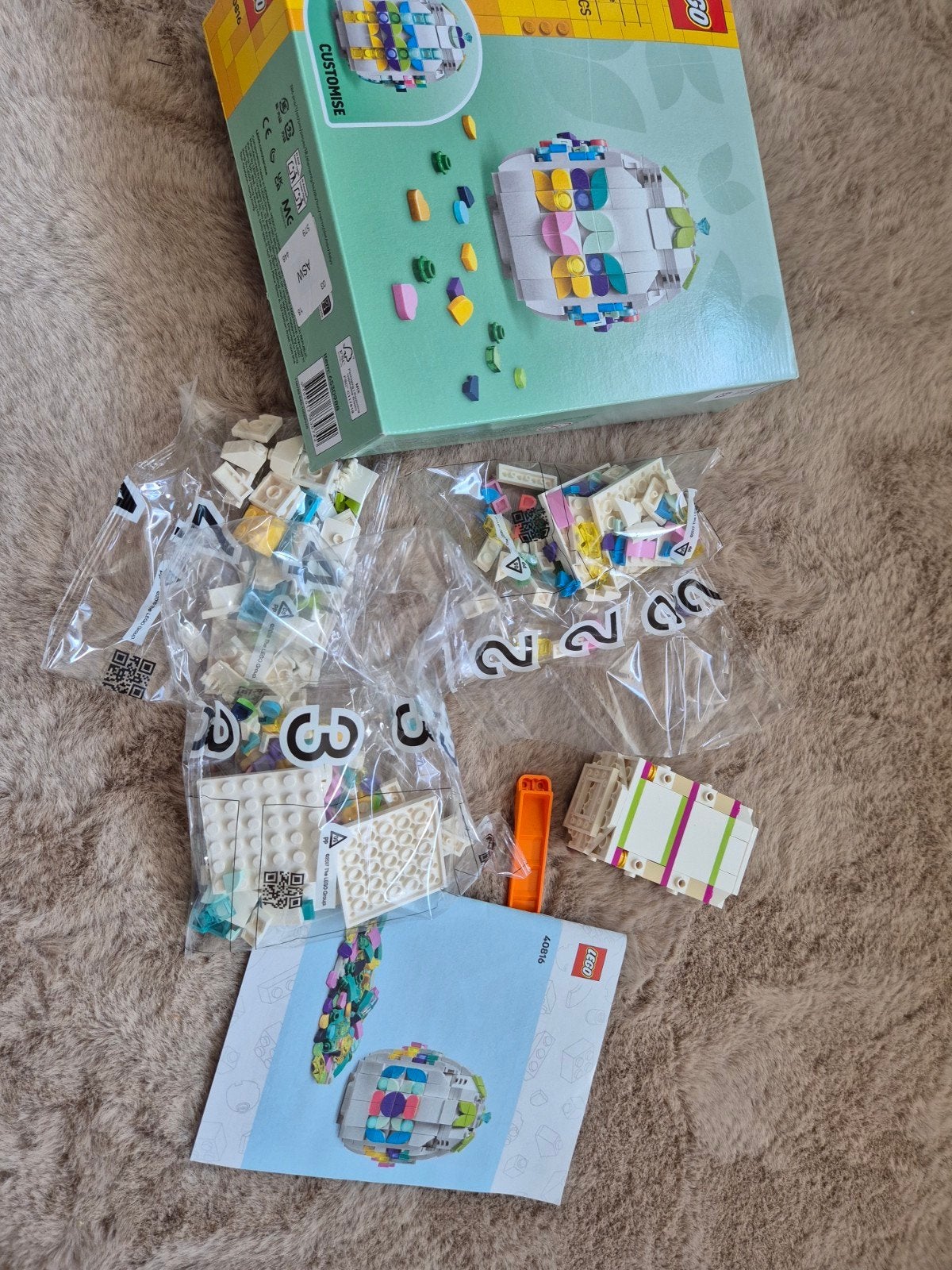 Lego 40816 Paasei, Overige thema's, Lego, Nieuw, Ophalen of Verzenden