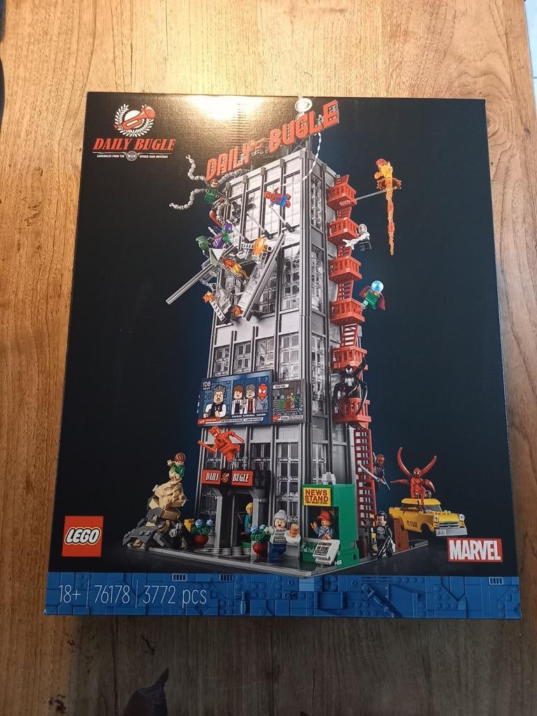 Lego Marvel Daily Bugle 76178 - Nieuw en Ongeopend, Ophalen, Inclusief minifiguren, Marvel, Lego