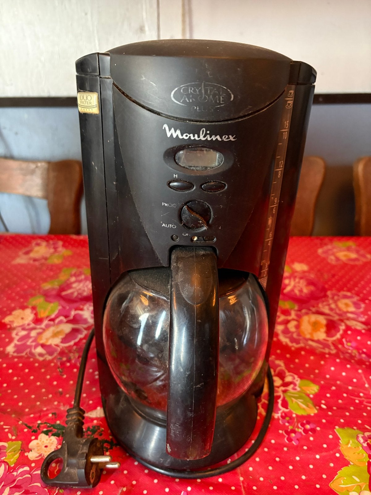 Moulinex Crystal Arome Plus Koffiezetapparaat, 10 kopjes of meer, Koffiemachine, Gemalen koffie, Ophalen of Verzenden