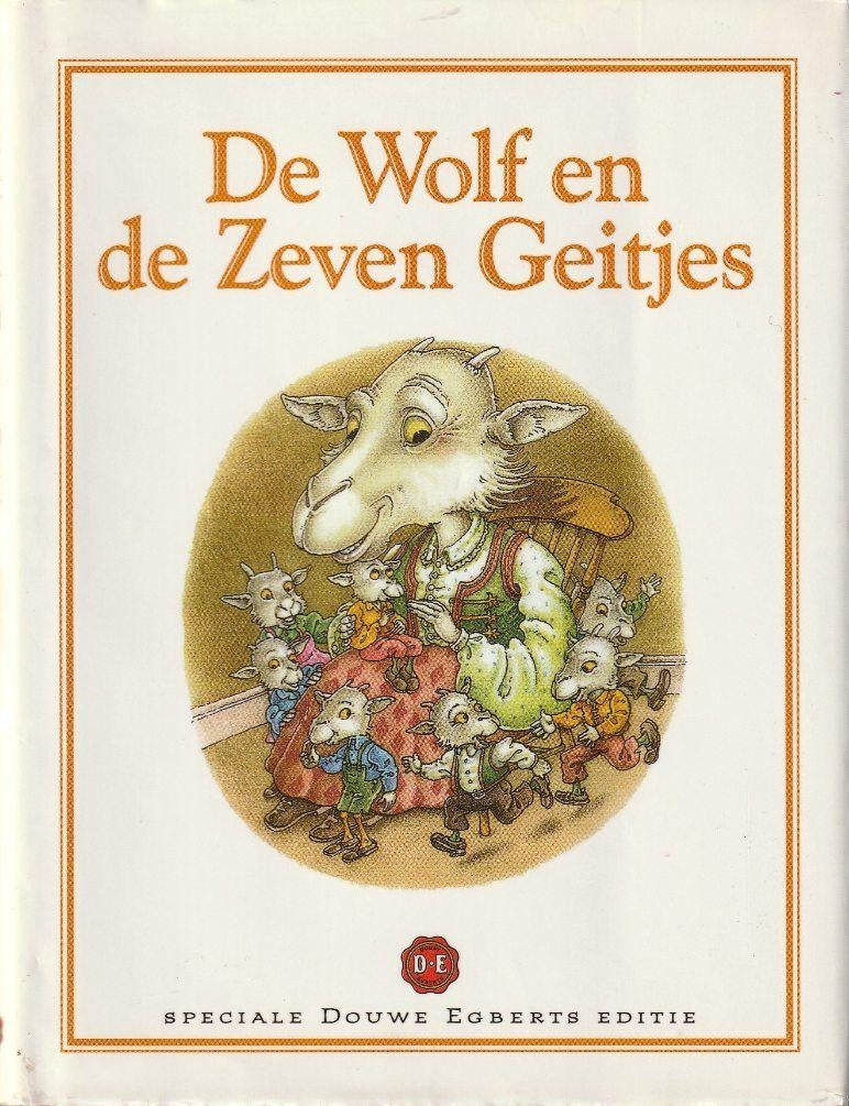 De wolf en de zeven geitjes Speciale Douwe Egberts Editie^^, Ophalen of Verzenden, Zo goed als nieuw
