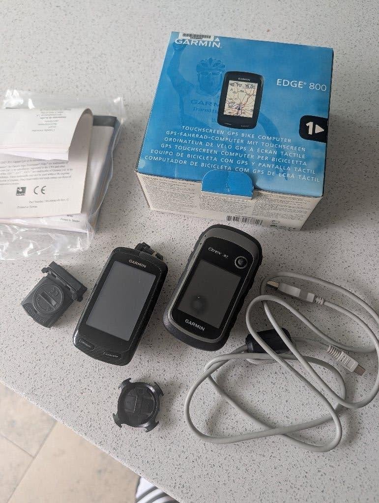 Garmin edge 800 en garmin etrx 30 met garmin gsc, Ophalen of Verzenden, Gebruikt, Garmin