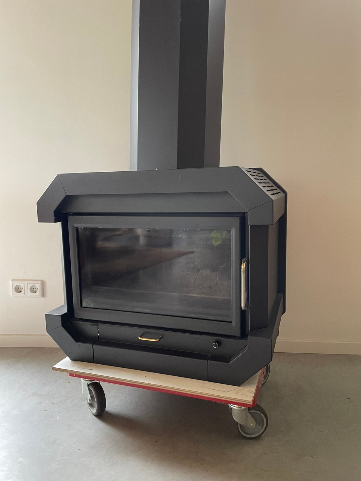 WANDERS design houtkachel | wandeco70, Ophalen, Gebruikt, Houtkachel, Hangend
