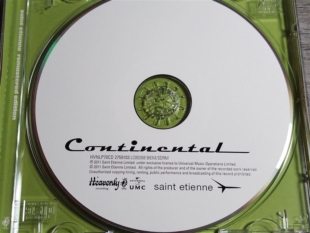 Saint Etienne ‎– Continental, Ophalen of Verzenden, Zo goed als nieuw