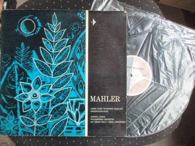 Mahler*, Christa Ludwig, Sir Adrian Boult,  Philharmonia, LP, Gebruikt, Mahler, Ophalen of Verzenden