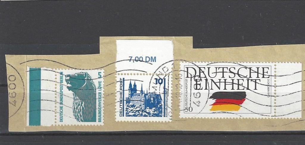 Duitsland, combinatie DDR, Berlijn en BRD gestempeld, Verzenden, DDR, Gestempeld