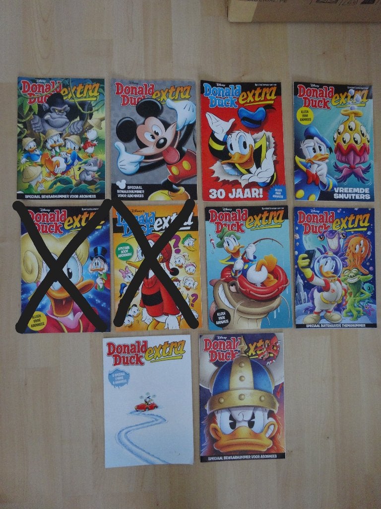 Donald Duck EXTRA Speciale bewaarnummers, Eén stripboek, Ophalen of Verzenden, Zo goed als nieuw