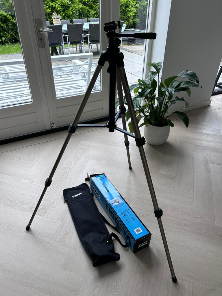 Velbon CX-640, Ophalen, Zo goed als nieuw, 150 tot 175 cm, Driepoot
