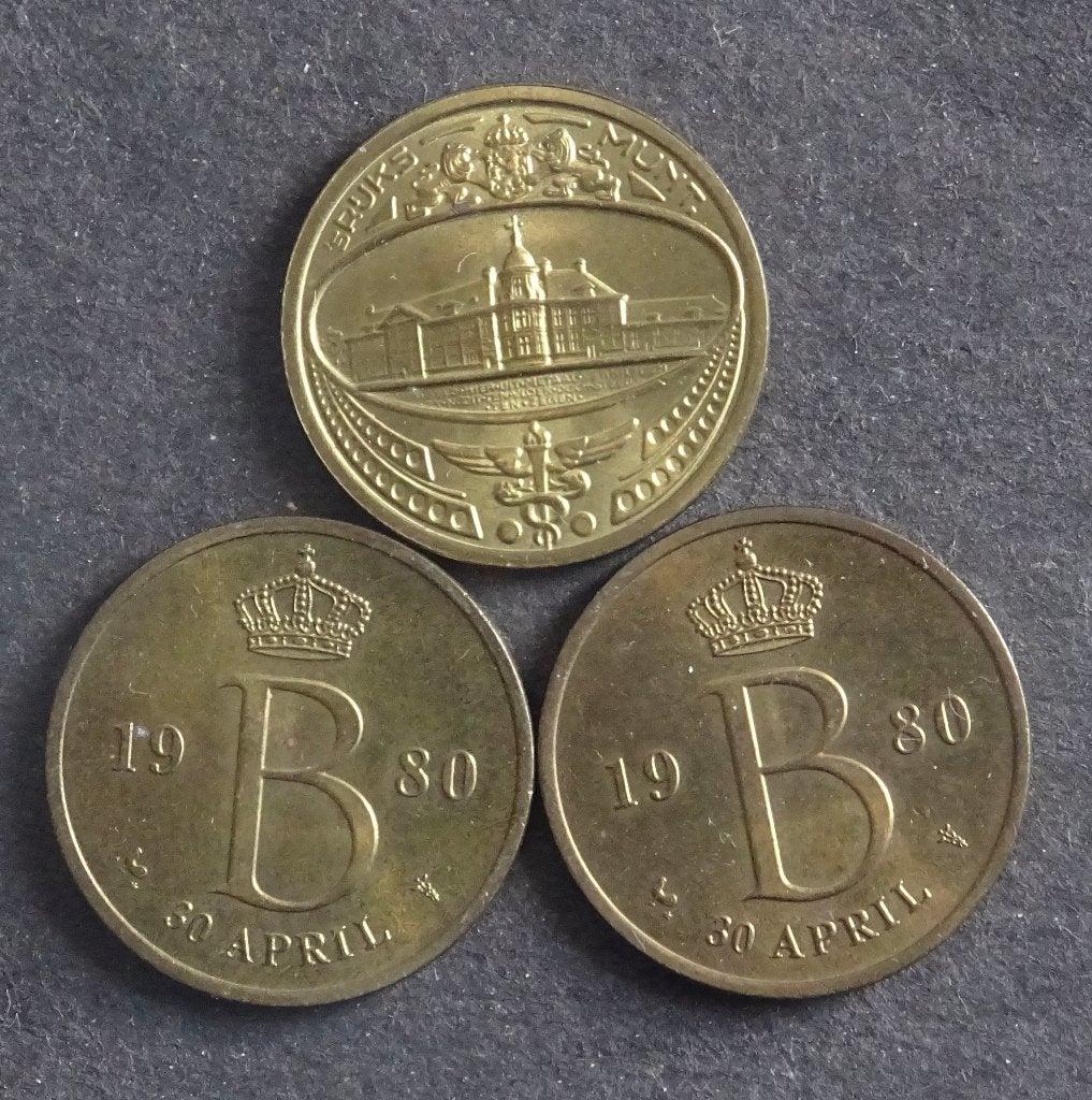 Munten Belgium, Ophalen of Verzenden, Overige landen