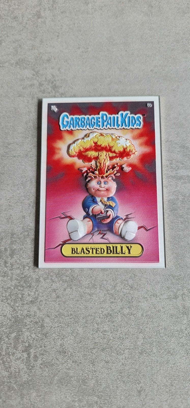 Garbage Pail Kids Blasted Billy Metal Kaart 209/350, Ophalen of Verzenden, Zo goed als nieuw, Losse kaart