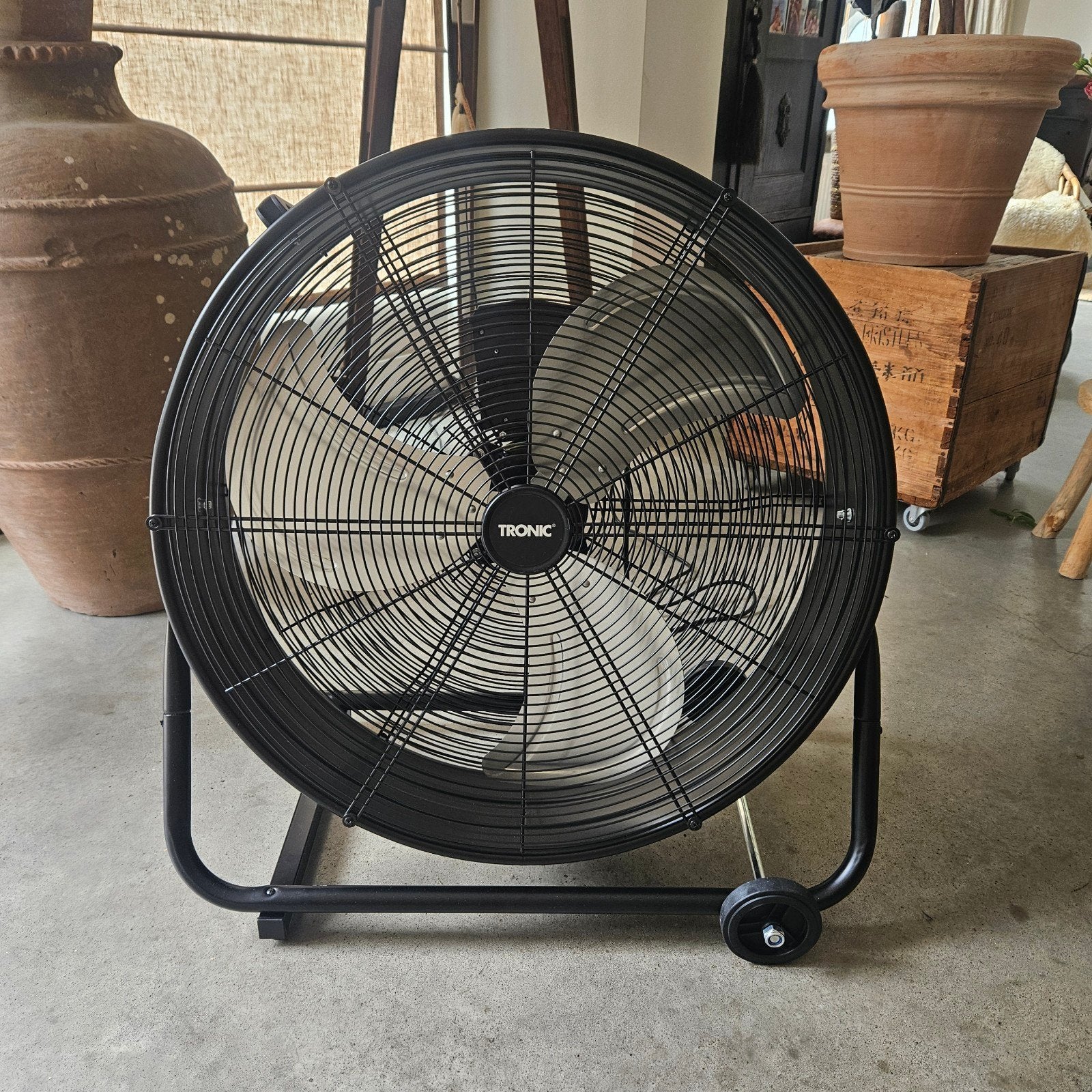Tronic Vloerventilator TWM 330 A1 - Krachtige Ventilator, Ophalen, Nieuw, Vloerventilator