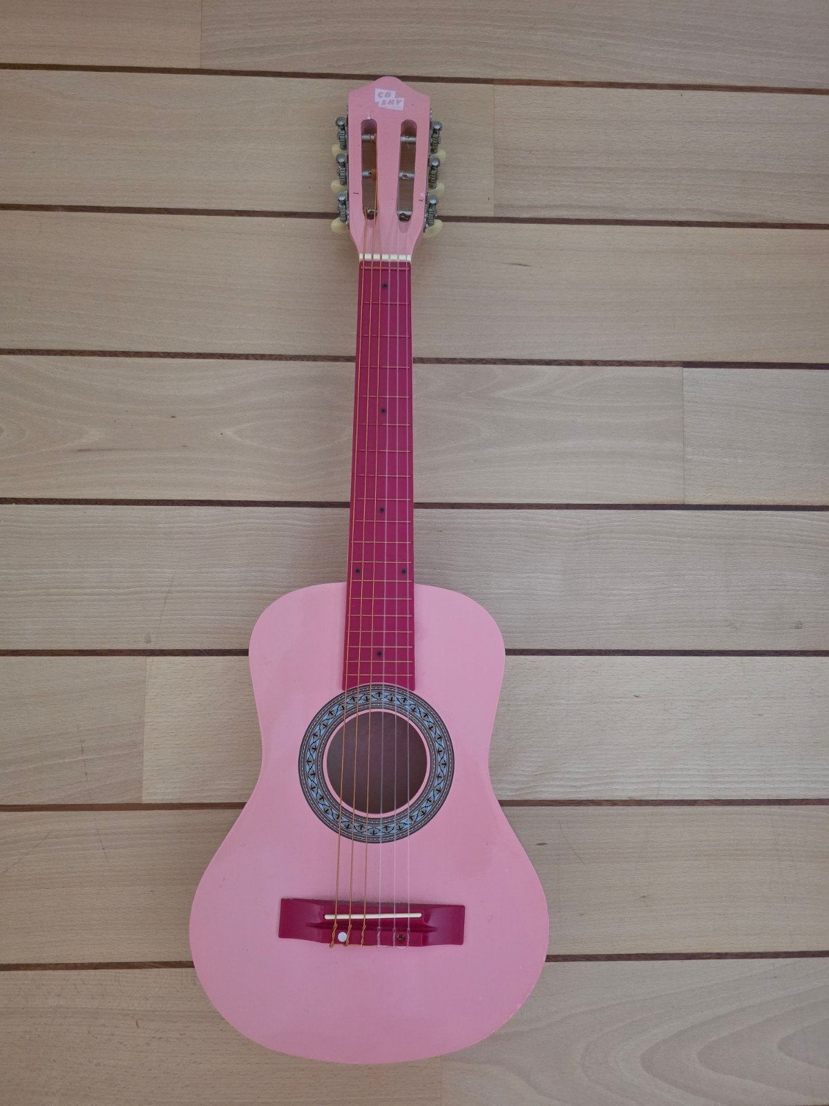 Speelgoed gitaar hout, Ophalen of Verzenden, Gebruikt