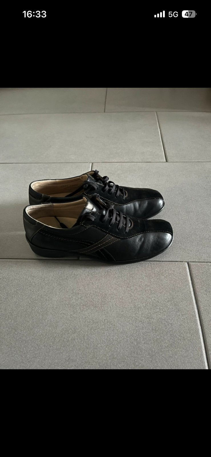 Durea schoenen, Zwart, Overige typen, Ophalen of Verzenden, Zo goed als nieuw