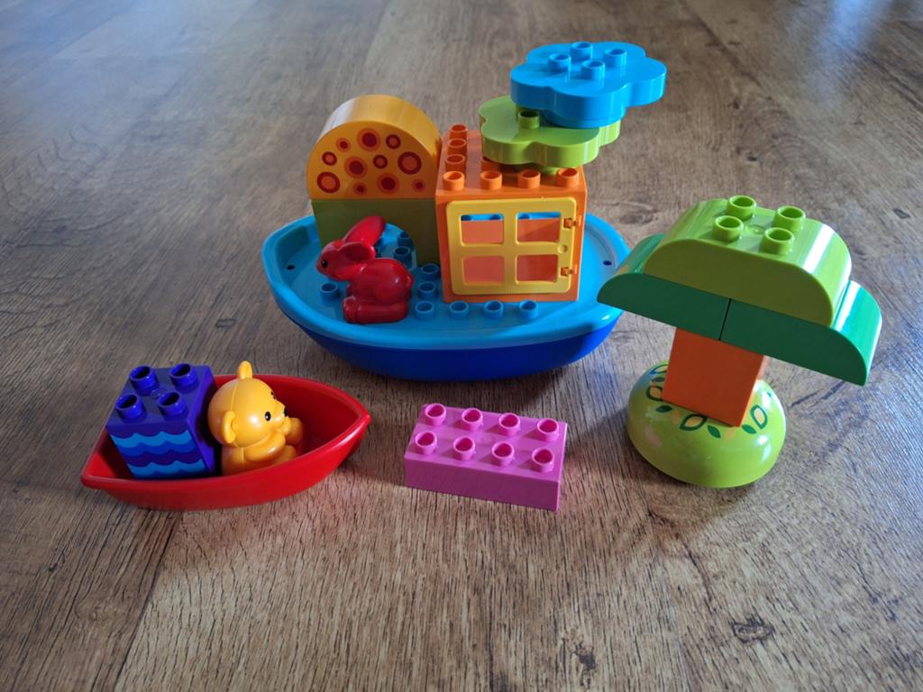 Peuter bouw- en bootblokken 10567, Overige thema's, Ophalen of Verzenden, Zo goed als nieuw, Duplo
