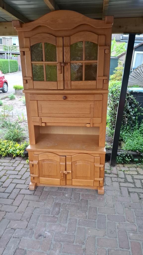 Mooie eiken kasten, diverse modellen, Ophalen, Gebruikt, Met deur(en), Eikenhout