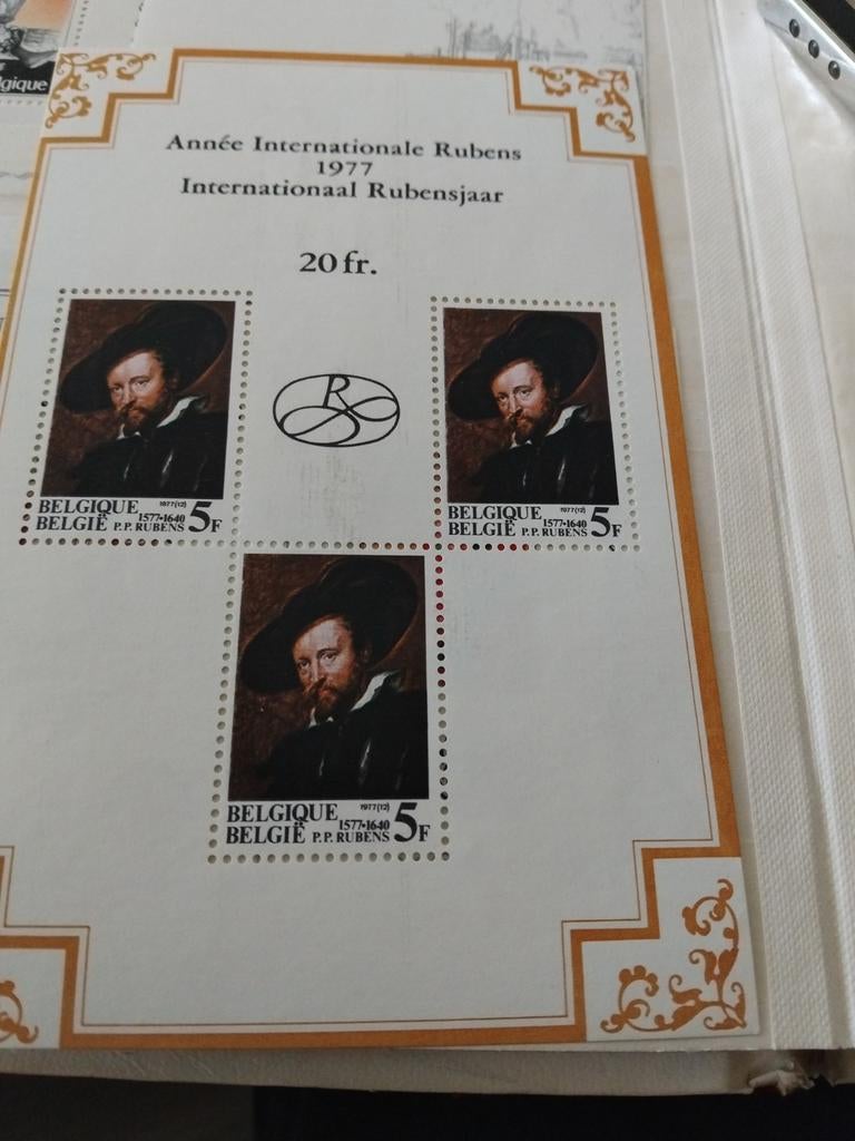 Blok.46  Peter  Paul Rubens xxx, Postzegels en Munten, Ophalen of Verzenden