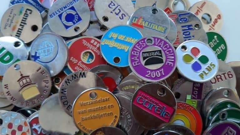 250 gram winkelwagenmuntjes, Ophalen of Verzenden, Overige materialen