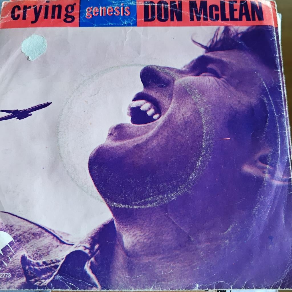 Don McLean - Crying / Genesis (Single), Cd's en Dvd's, Vinyl Singles, Gebruikt, Single, 1970 - 1979, Pop, 7 inch, Ophalen of Verzenden