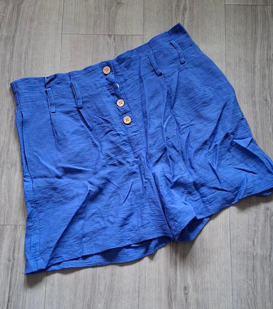 Korte broek, kobalt blauw xl, Kort, Blauw, Maat 46/48 (XL) of groter, Ophalen of Verzenden