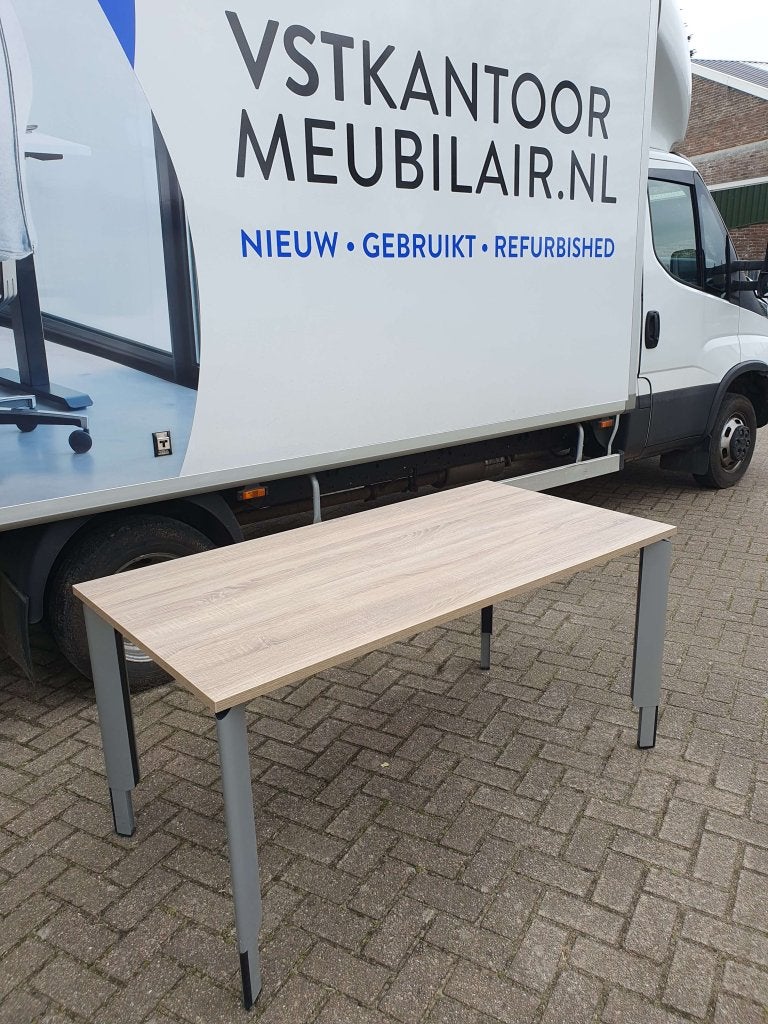 Aspa bureau / vergadertafel div maten nieuwe bladen! 50x, In hoogte verstelbaar, Ophalen of Verzenden, Zo goed als nieuw, Overige merken