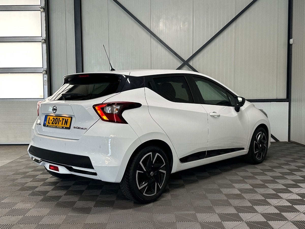 Nissan Micra 1.0 IG-T | N-Design 5-Drs | Airco | Cruise | Na, Auto's, Euro 6, Wit, 1016 kg, Handgeschakeld