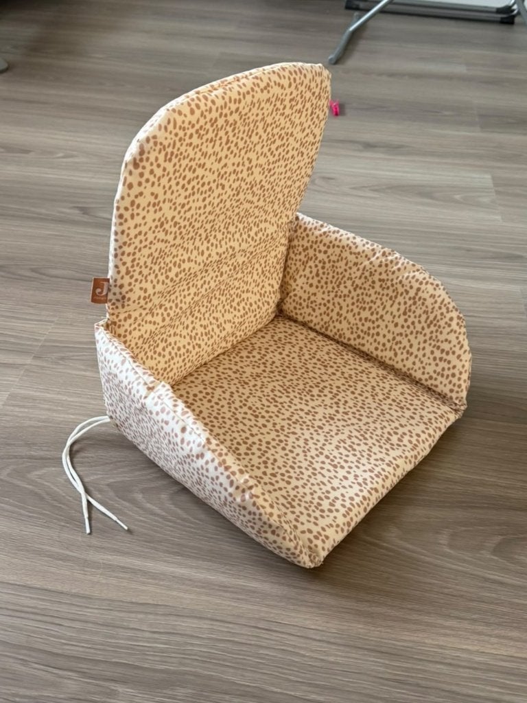 Jollein stoelverkleiner dotted biscuit, Ophalen, Zo goed als nieuw, Overige typen, Stoelverkleiner