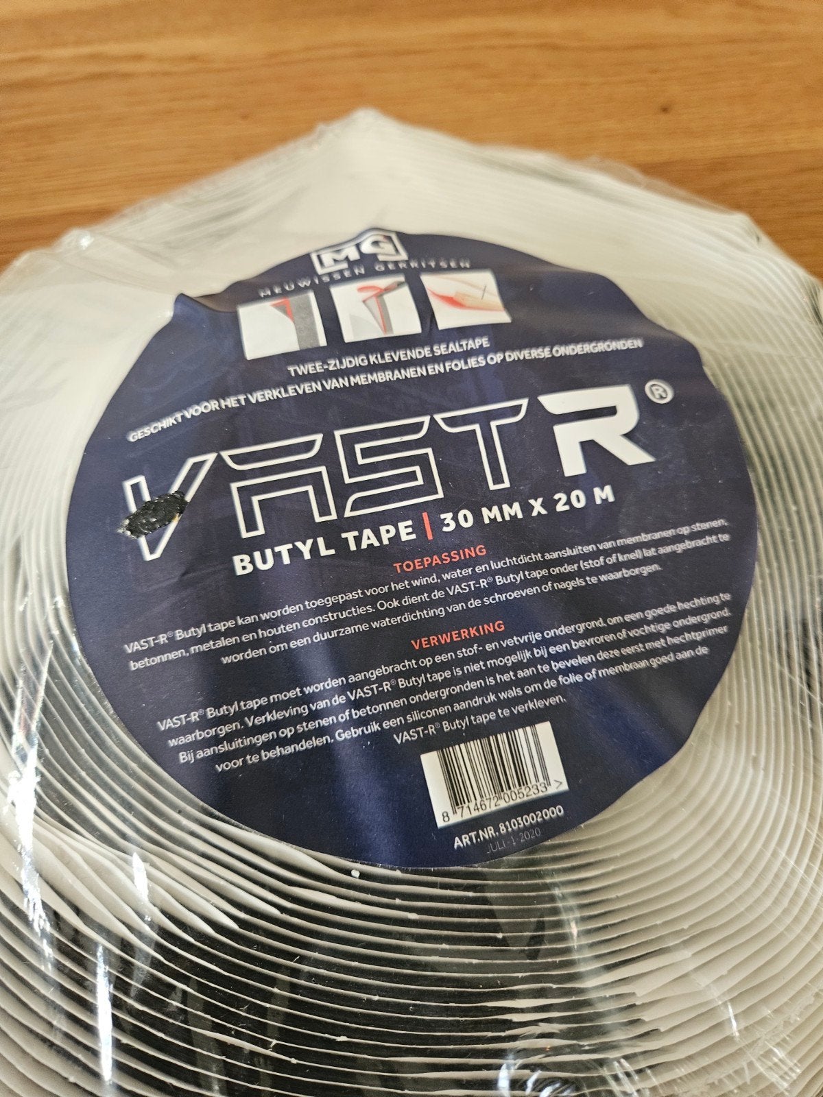 VASTR Butyl Tape 30mm x 20m - Nieuw in verpakking, Ophalen, Nieuw
