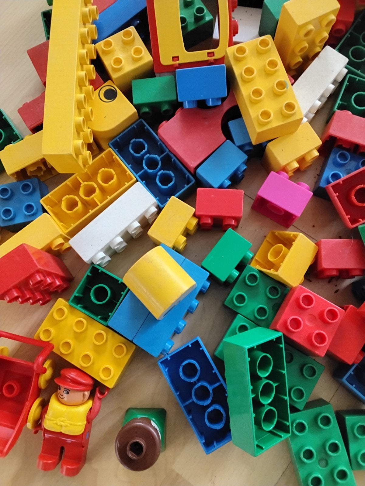 duplo blokken, Kinderen en Baby's, Ophalen of Verzenden, Zo goed als nieuw, Losse stenen, Duplo