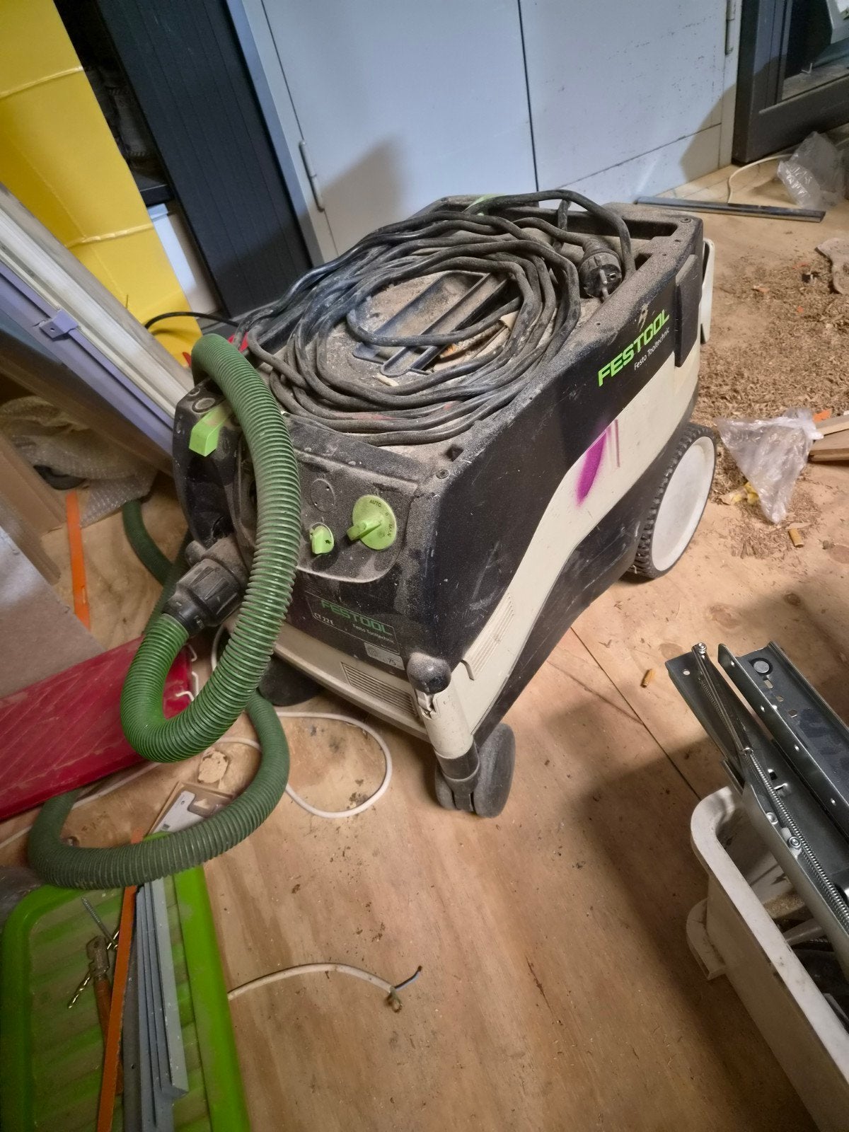 Festool CT 22 E Stofzuiger met hervulbare stofzak, Overige merken, Gebruikt, Industriële stofzuiger, Ophalen