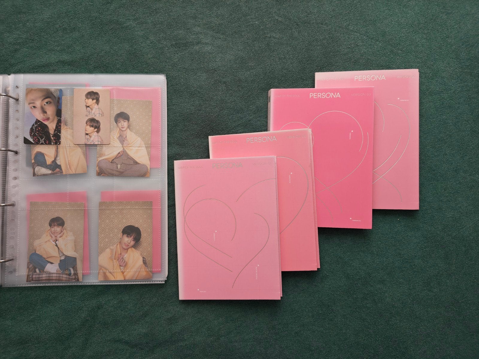BTS persona map of the soul albums met photocards, Ophalen of Verzenden, Gebruikt