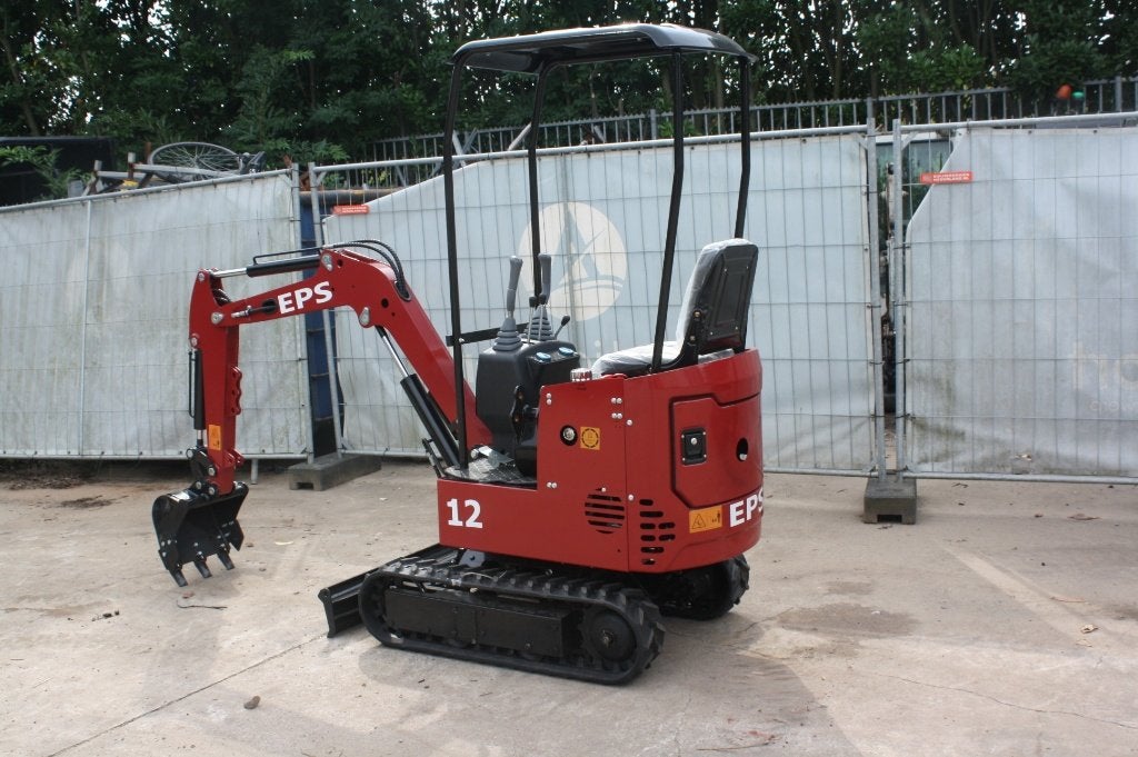 EPS E-12  graafmachine minigraver diesel, Ophalen of Verzenden, Graafmachine