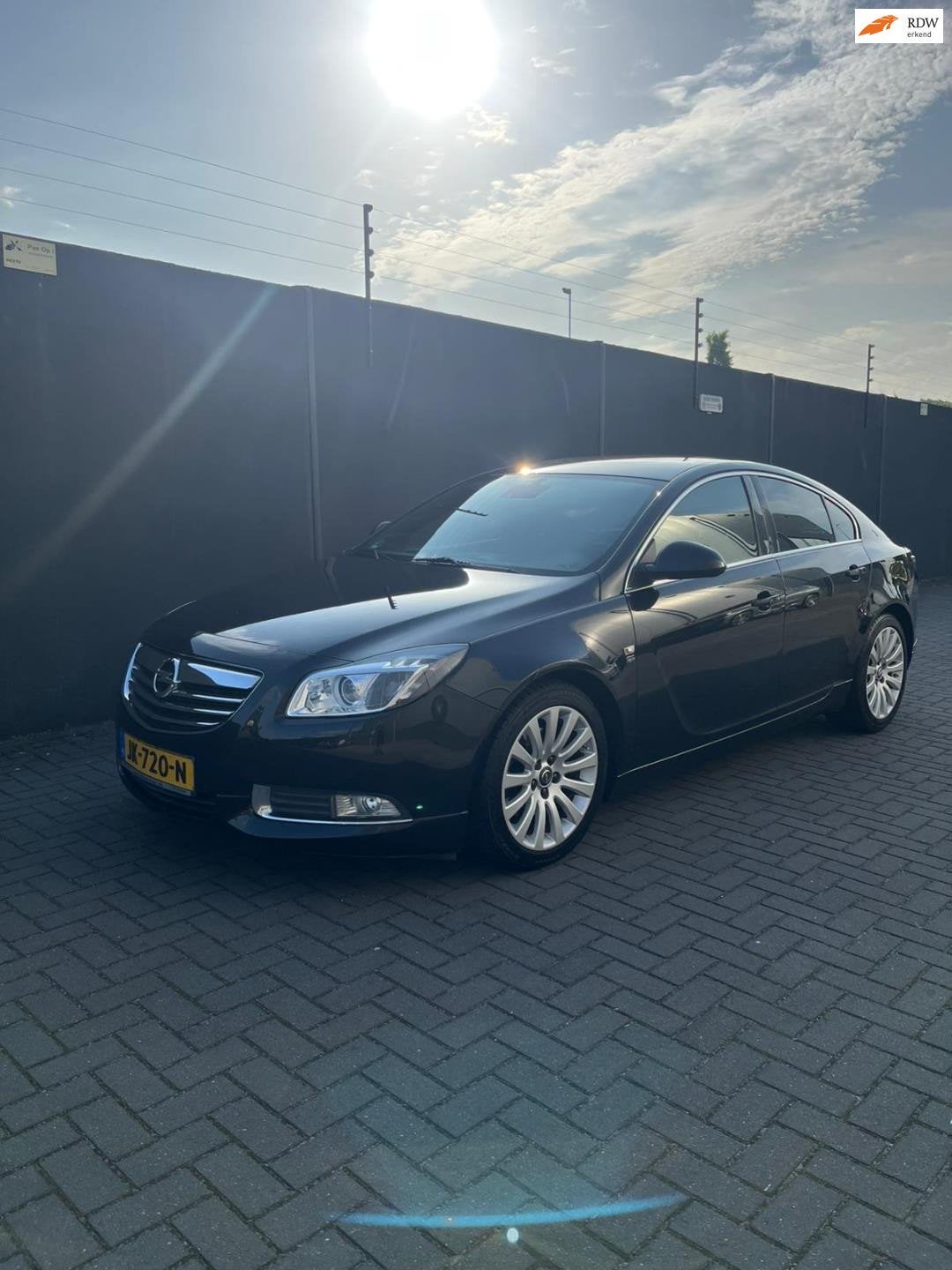 Opel Insignia 2.0 CDTI OPC Line, Euro 5, 4 cilinders, Leder en Stof, Bedrijf