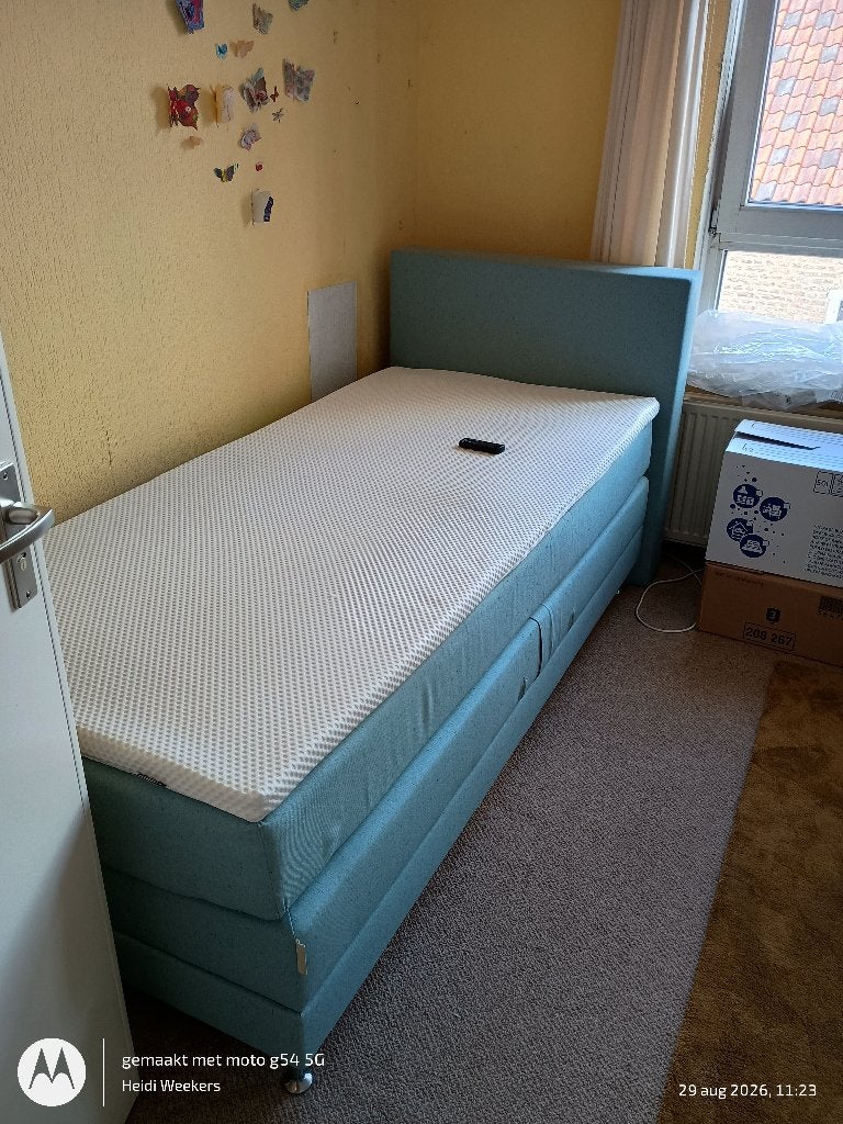 bedden, Ophalen, Verstelbaar, 90 cm, Eenpersoons