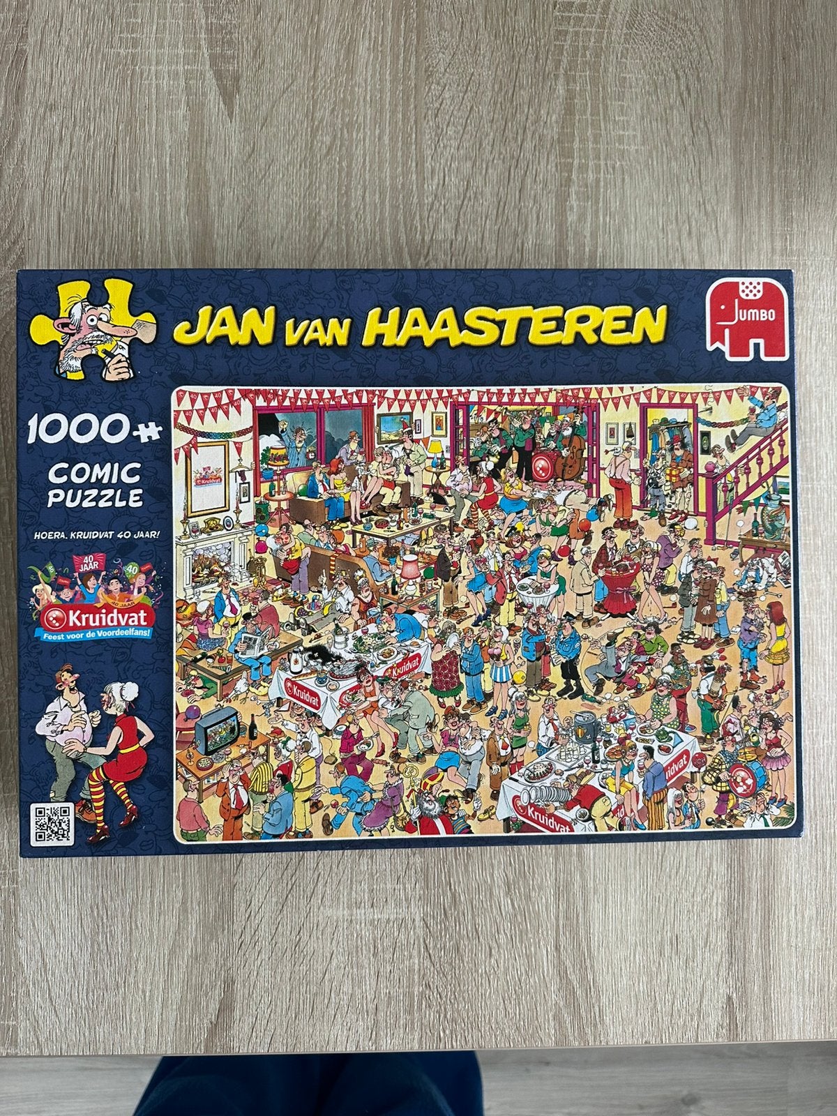 Jan van Haasteren Kruidvat 40 Jaar Puzzel 1000 stukjes, Hobby en Vrije tijd, Denksport en Puzzels, Ophalen of Verzenden, 500 t/m 1500 stukjes