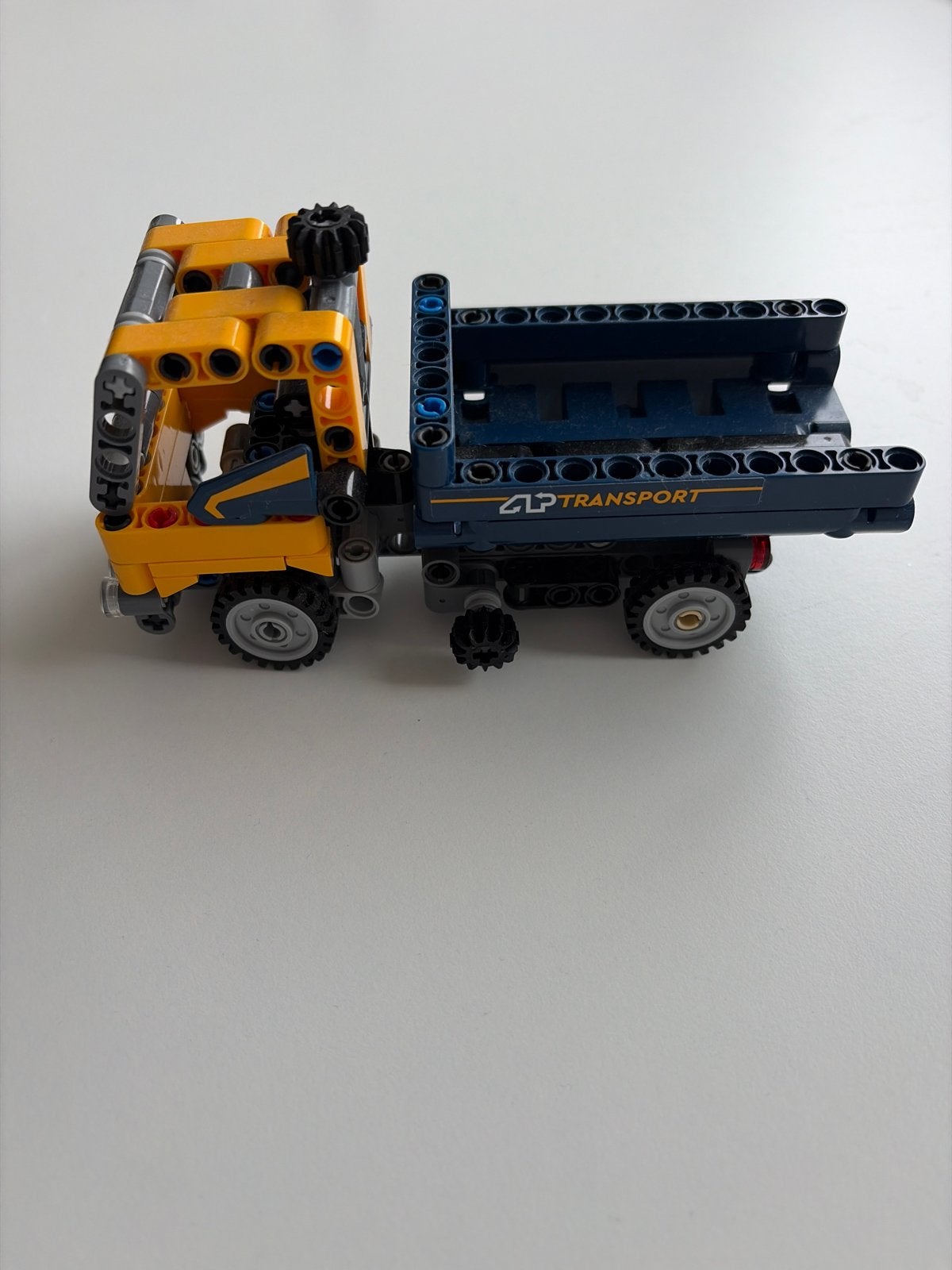Lego Technic Kiepwagen - Geel/Blauw, Kinderen en Baby's, Ophalen, Gebruikt, Lego, Complete set