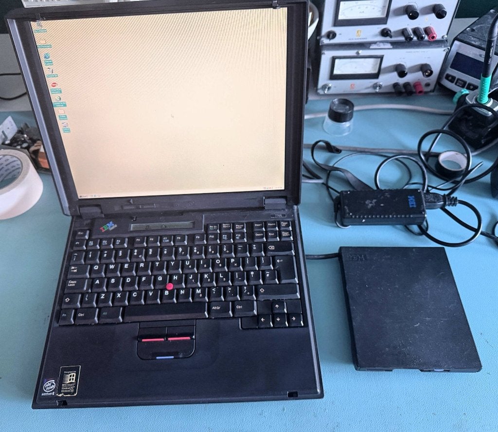 Thinkpad 770x vintage laptop, Computers en Software, Vintage Computers, Ophalen of Verzenden, IBM ThinkPad