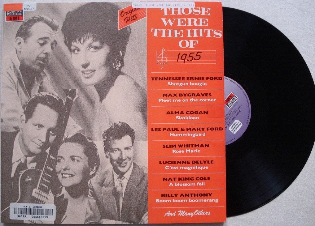 Those were the hits of 1955, LP, Gebruikt, Ophalen of Verzenden, 12 inch