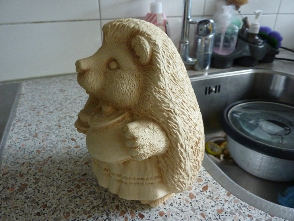 oude beelden egel-muizen- eenden - mensen, Verzamelen, Ophalen of Verzenden, Gebruikt