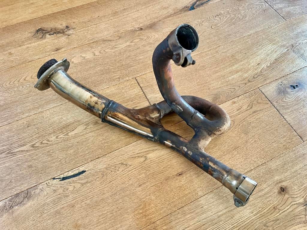 Hyosung GT 650 complete uitlaat bochtenset, Motoren, Accessoires | Overige, Gebruikt, Ophalen of Verzenden