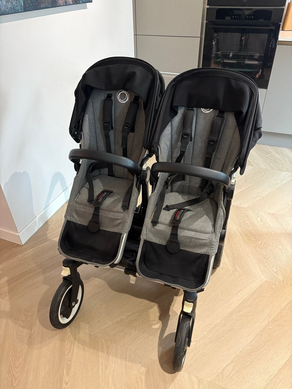 Bugaboo Donkey2 Duo Kinderwagen - Compleet en Goede Staat, Ophalen, Gebruikt, Combiwagen, Duowagen