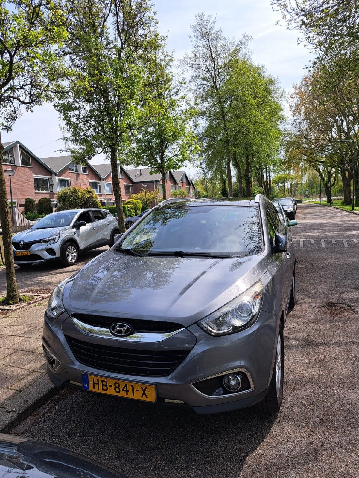 Hyundai iX35 1.6i GDI Blue 135pk 2012 Grijs, Auto's, Voorwielaandrijving, 1280 kg, 1591 cc, 4 cilinders